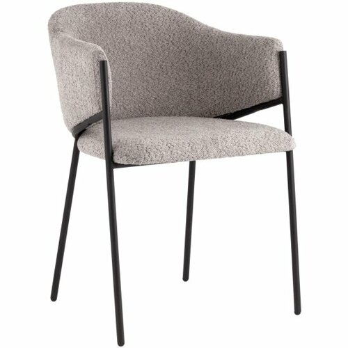 Стул обеденный Stool Group Brace букле серый