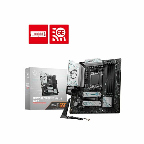 Материнская плата MSI B650M GAMING PLUS WIFI 18990₽