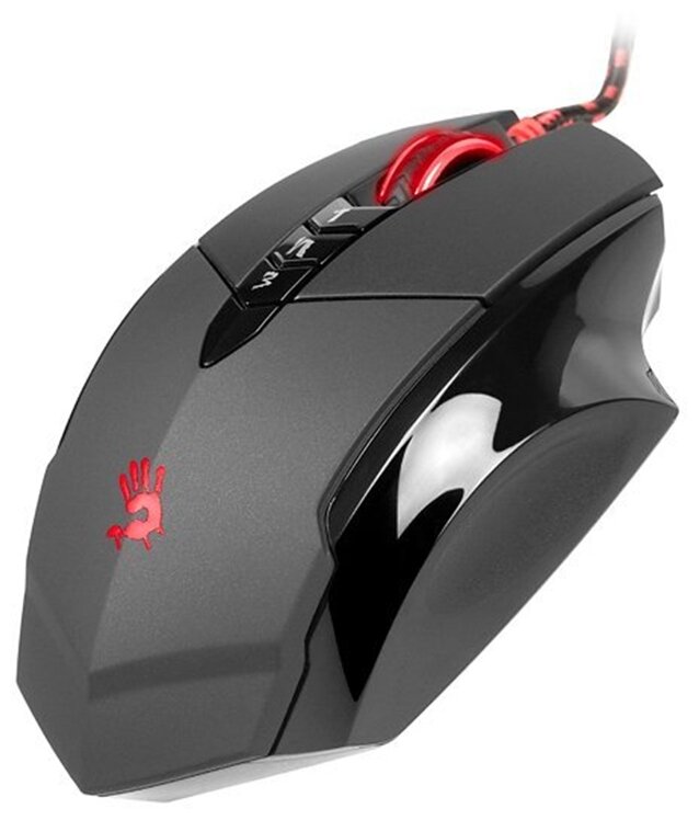 Мыши для ноутбуков и компьютеров A4Tech Мышь игровая A4Tech Bloody V7 Чёрный — фото 1