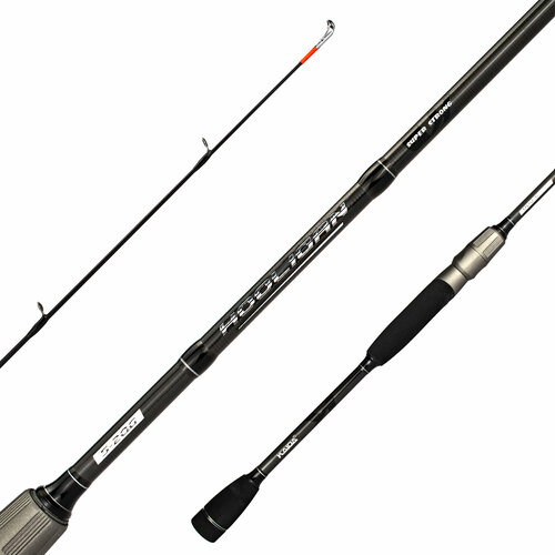 Спиннинг Kaida Hooligan 702ML, тест 5-20гр, длина 2,1м, 2-х секционный черный