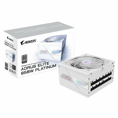 Блок питания ПК Gigabyte AE850PM PG5 ICE 850W 80Plus Platinum Полностью модульный PCIe Gen 51 ATX 30 compatible 28200-AE85W-1EUR 17661₽