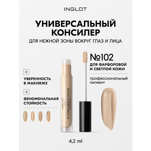 фото Консилер под глаза all covered 102 inglot