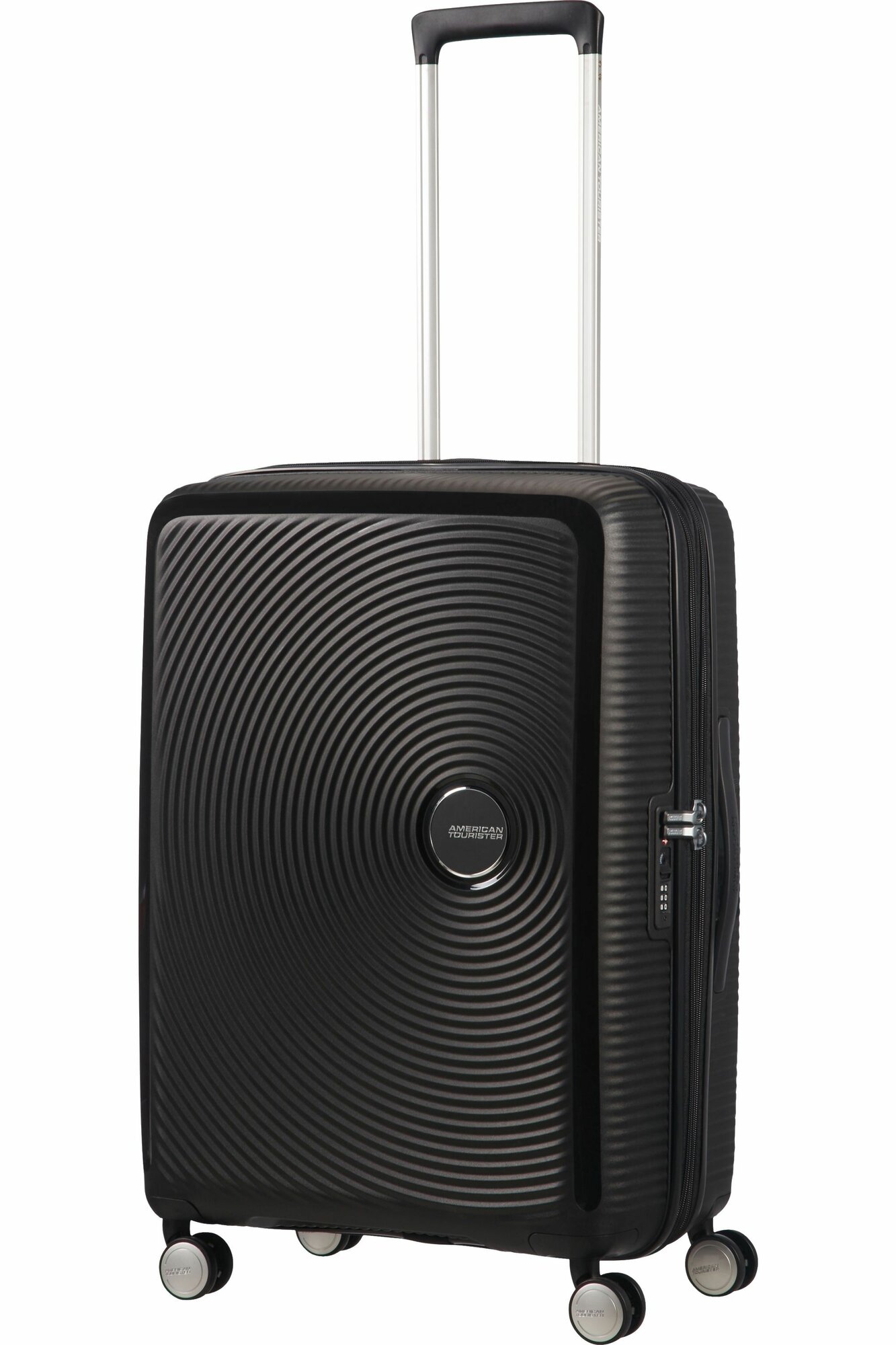 Чемодан American Tourister, 81 л, размер M, bass black