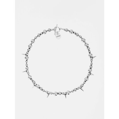 Колье ДУША_BRAND гематит длина 42 см серебристый 3199₽