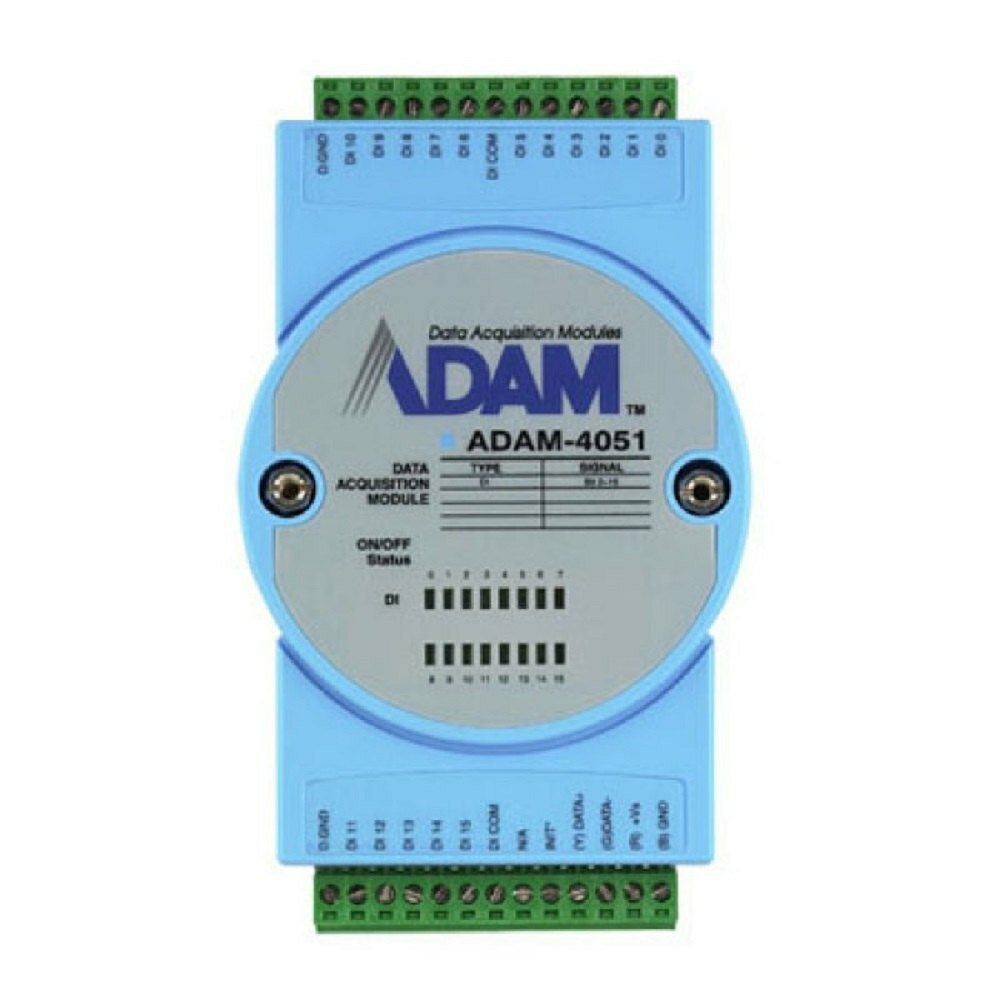Модуль дискретного ввода Advantech ADAM-4051 Modbus RTU/ASCII RS-485 — фото 1