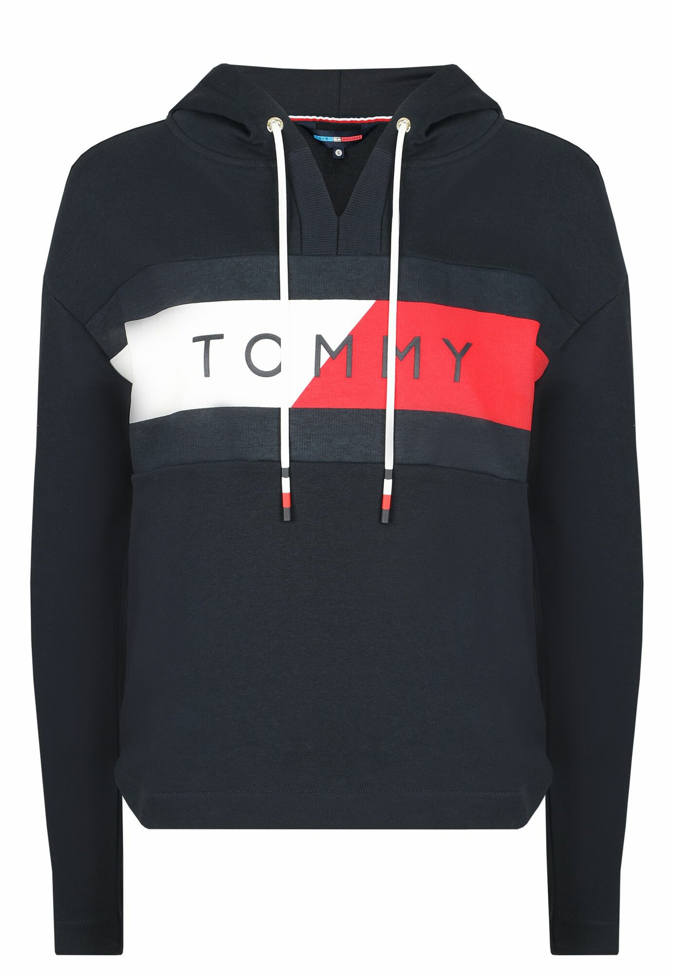 Худи TOMMY HILFIGER, размер 44, , синий