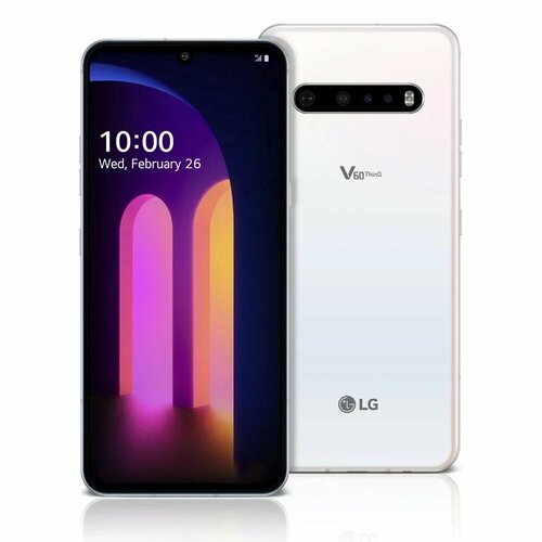 Смартфон LG V60 ThinQ 5G 8128ГБ global Бу V600TM Full Set LG V60 ThinQ 5G Смартфон Белый 8GB 128ГБ global Бу 01012020 16190₽