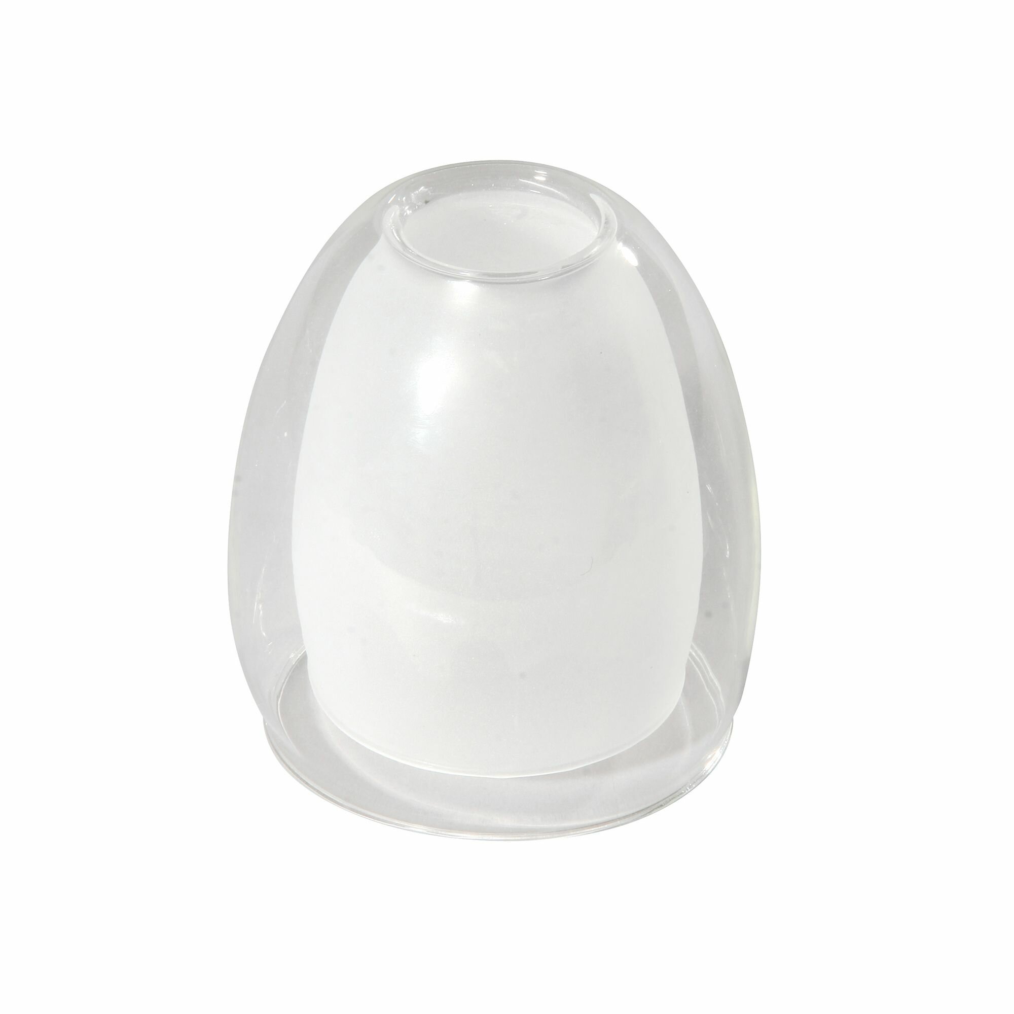 Плафон Vitaluce "Double White", для светильников, белый, стекло, 300 г