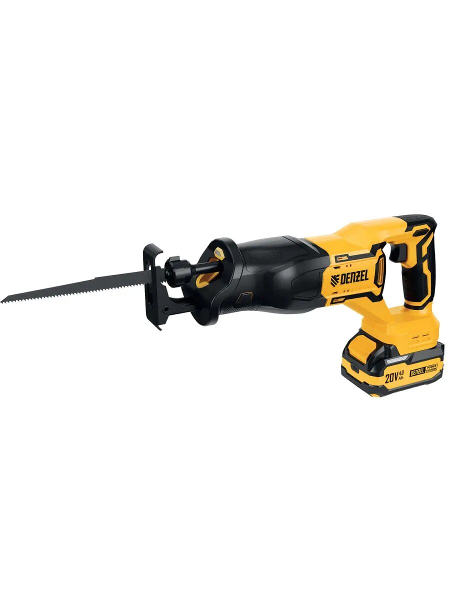 Пила сабельная аккум. бесщет. RS-250 20В Denzel 28802
