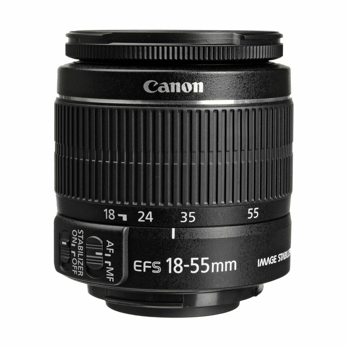 Объектив Canon EF-S 18-55mm f/3.5-5.6 IS iii, черный