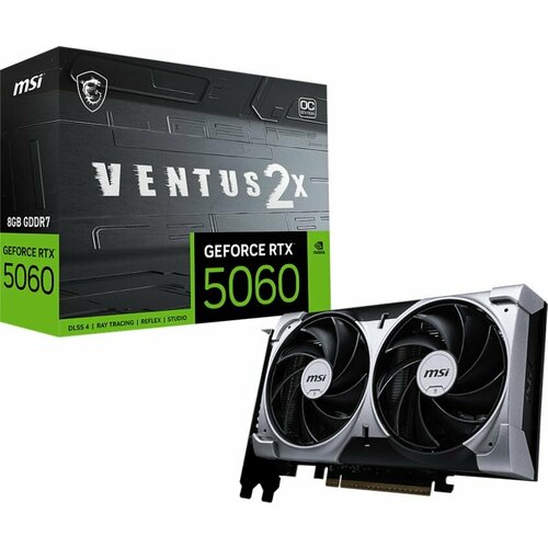 Видеокарта MSI RTX 5060 8G VENTUS 2X OC 8ГБ RET 59947₽