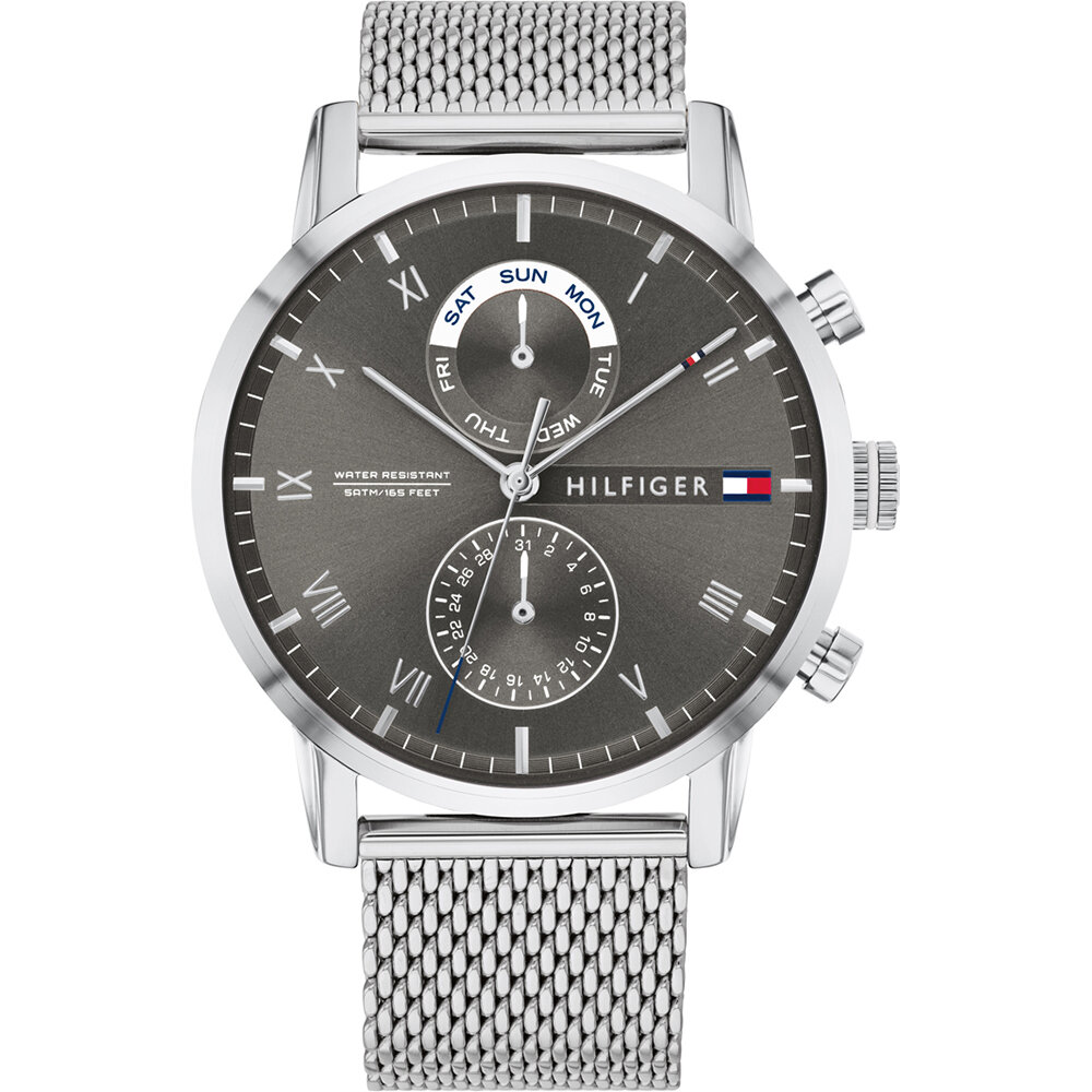 Наручные часы TOMMY HILFIGER Kane, серый/серебристый