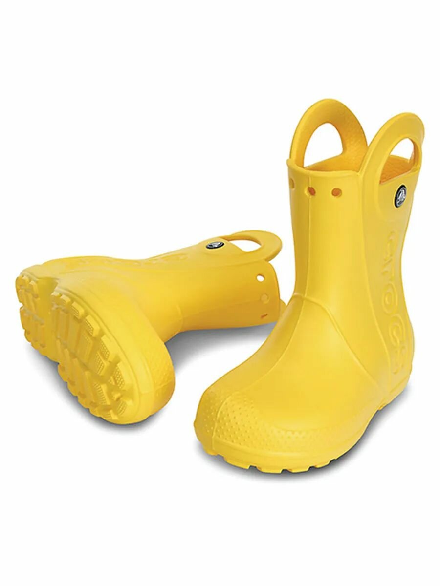 Сапоги Crocs, размер 27, желтый