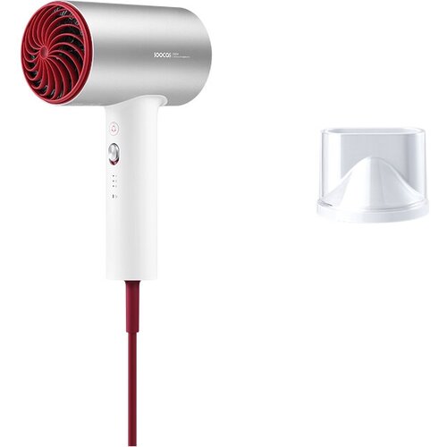 Фен для волос SOOCAS H5 Ростест EAC cеребряный и концентратором быстро сушит волосы 1800 Вт 325000₽