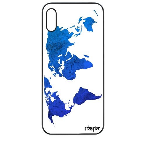 фото Чехол для мобильного honor 8a, "карта мира" глобус земля utaupia