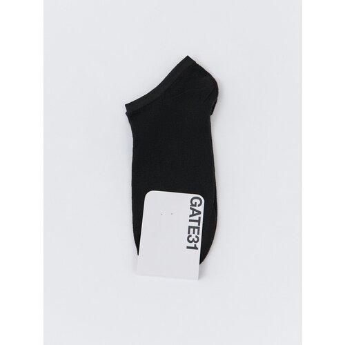 фото Женские носки gate31 укороченные, размер 42-45, черный