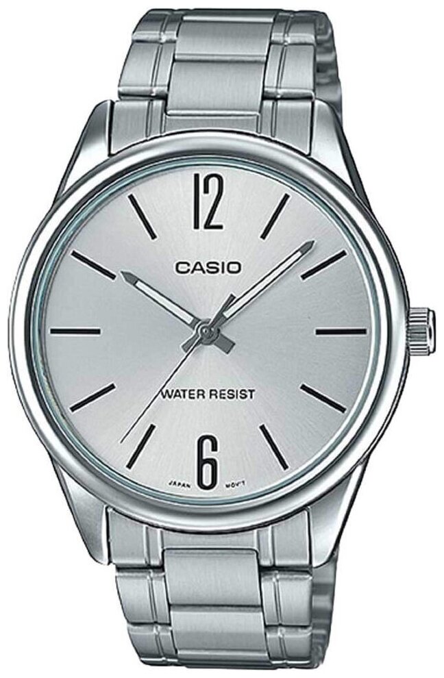 Наручные часы CASIO Collection MTP-V005D-7B, серебряный