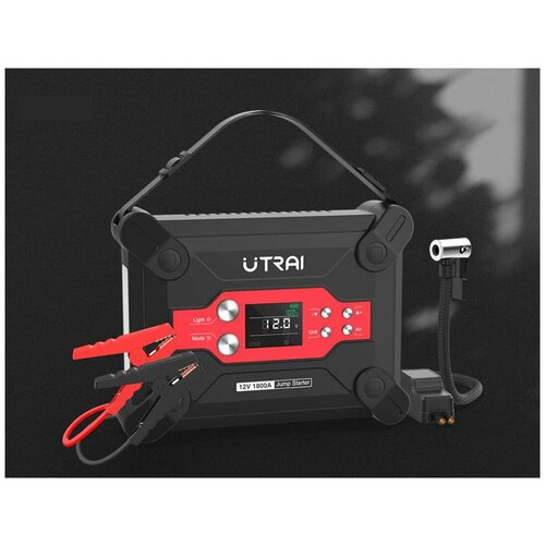 Компрессор и пуско-зарядное устройство 24000 мАч 4 в 1 1543500₽