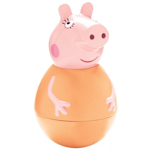 фото Peppa pig. игровой набор. фигурка неваляшка мама пеппы китай