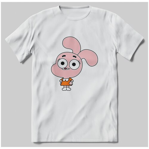 фото Футболка с принтом удивительный мир гамбола аннаис brut-shop