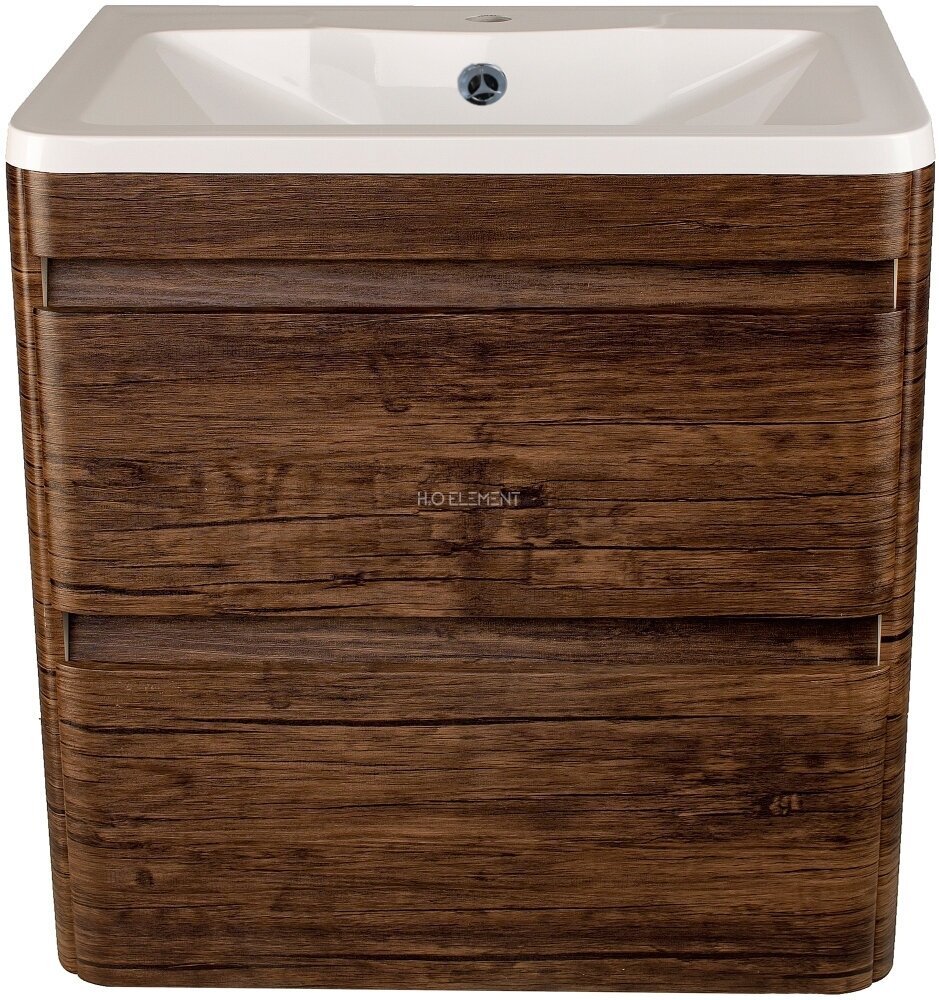 фото Тумба для комплекта Style Line Атлантика 60 Люкс Plus, подвесная, старое дерево