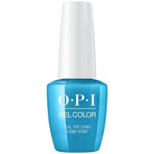 OPI Гель-лак GelColor Iconic, 15 мл, Teal the Cows Come Home opi набор лаков для ногтей bling on the color 10 по 3 75мл