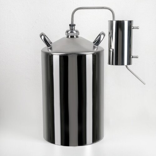 Дистиллятор Простой 12 л горло 4 см ручки микс металлдерево 1742000₽