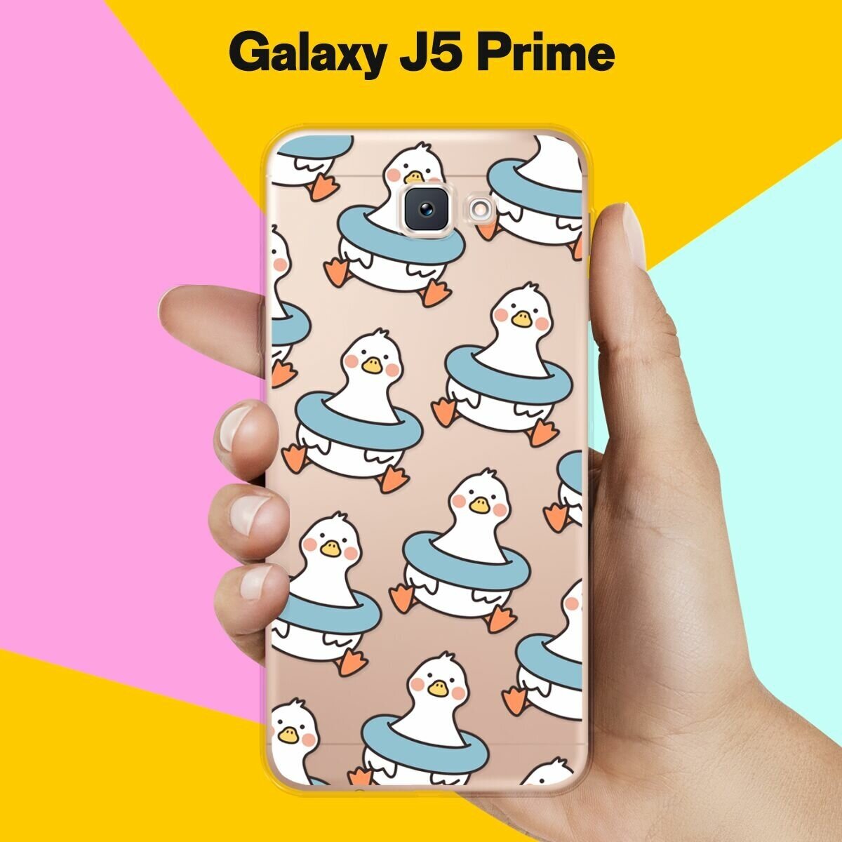 Силиконовый чехол на Samsung Galaxy J6+ Птицы / для Самсунг Галакси Джей 6 Плюс 2018