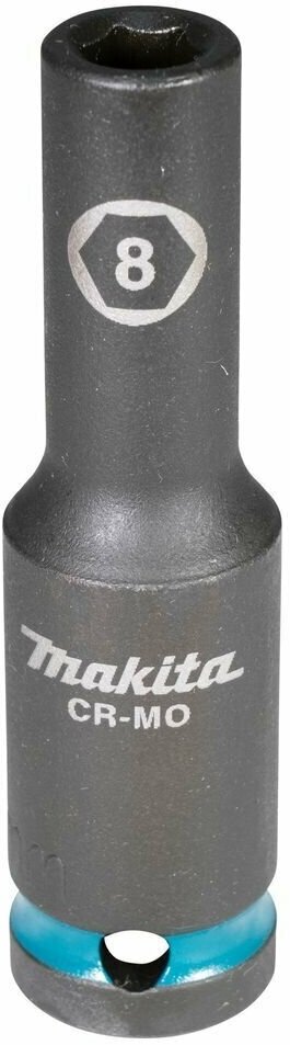 Ударная удлиненная торцовая головка Impact Black 1/2", 8x81,5 мм Makita, E-16405