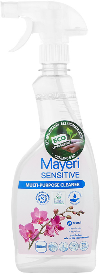 Чистящее средство Mayeri Sensitive, универсальный эко спрей для уборки ванной и кухни, очиститель, 500 мл - фотография № 13