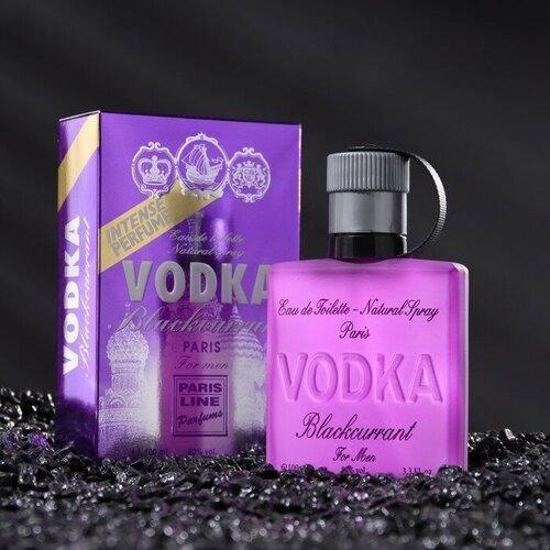 Туалетная вода мужская Vodka Blackcurrant Intense PerfumeD, 100 мл туалетная вода мужская vodka blackcurrant intense perfumed 100 мл