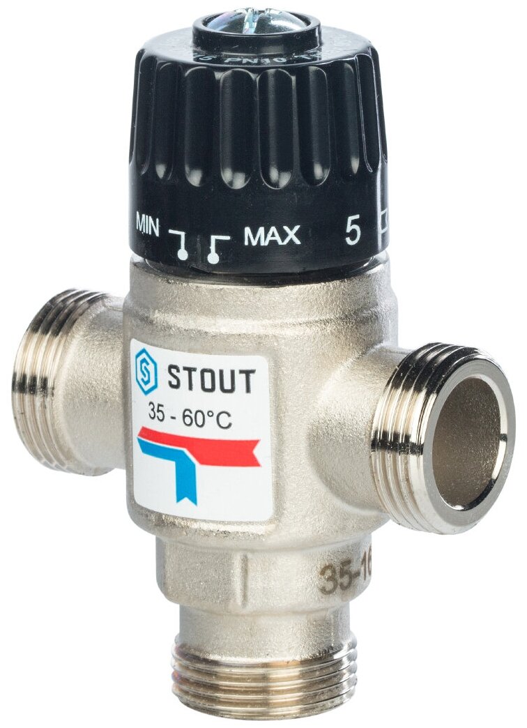 Термостатический клапан для радиатора STOUT SVM-0020-166020