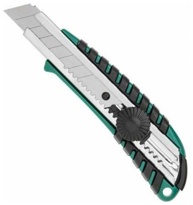 Нож канцелярский выдвижной 18 мм волат (24102) - фотография № 1