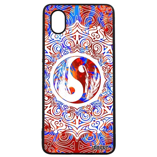 фото Чехол для мобильного samsung galaxy a01, "инь и ян" буддизм гармония utaupia