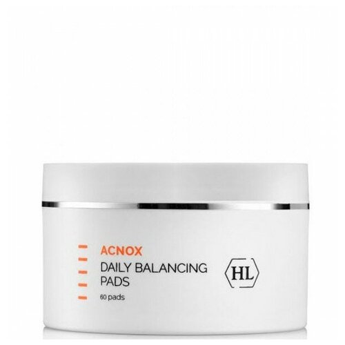 Holy Land Cosmetics Holy Land ACNOX PLUS daily balancing pads салфетки для лица 60 шт