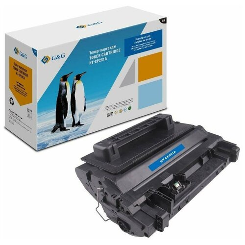 Картридж G&G NT-CF281A для HP LaserJet Enterprise Flow MFP M604/605/606/630 черный 10500стр CF281A картридж bion cf281a для hp laserjet enterprise mfp m630 лазерный чёрный ресурс 10500 стр