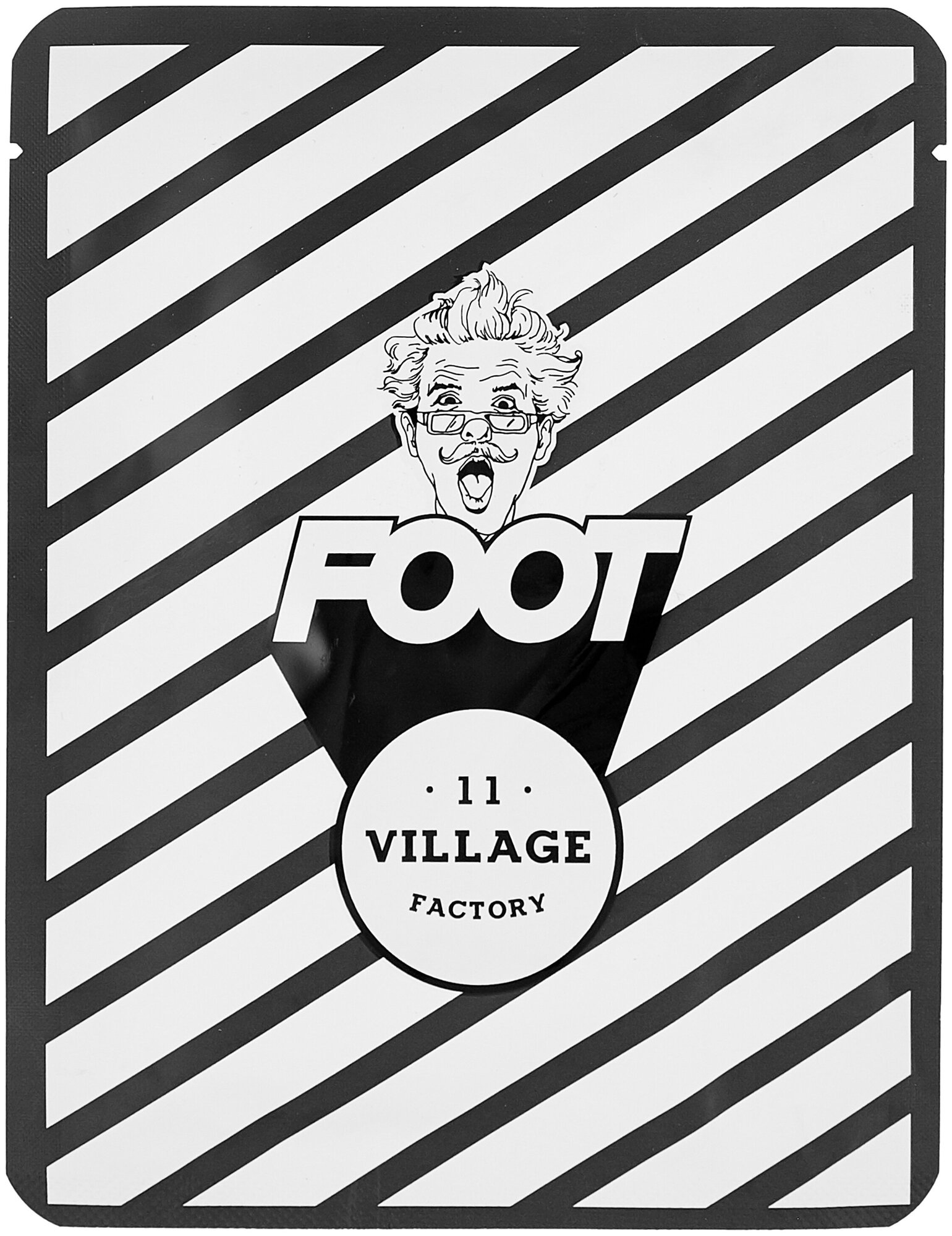 Village 11 Factory Увлажняющая маска-носочки для ног Relax Day Foot Mask, 15 мл, 15 г