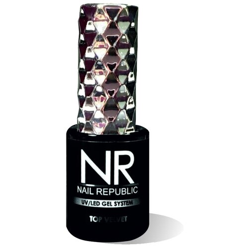 Nail Republic Верхнее покрытие Top Velvet, бесцветный, 10 мл