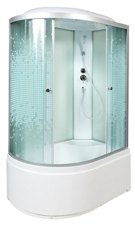 фото Душевая кабина Deto L920 R 120х80