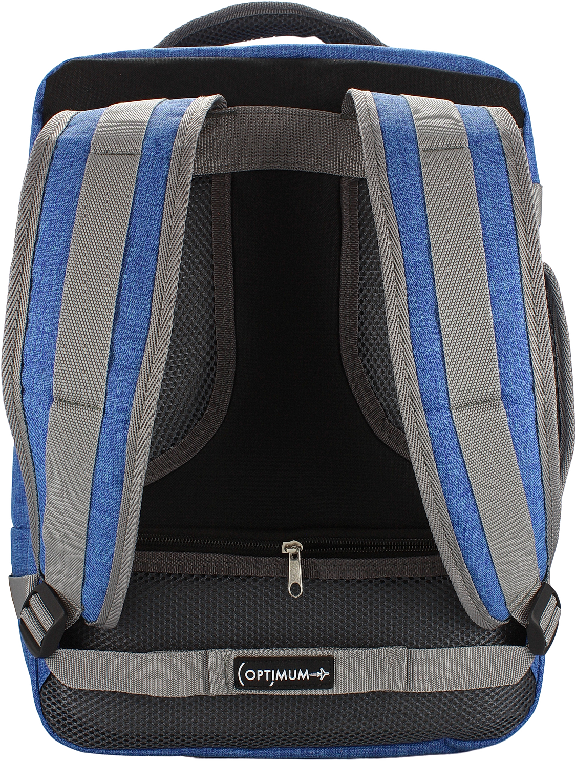 Рюкзак сумка дорожная чемодан ручная кладь 40х30х20 в самолет, голубой - фотография № 4