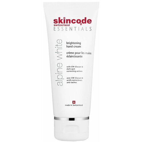 Skincode Крем для рук Осветляющий, 75 мл skincode осветляющий крем для рук 75 мл skincode essentials alpine white