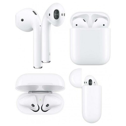 Наушники Bluetooth беспроводные 2 поколение громкиебелые 140000₽