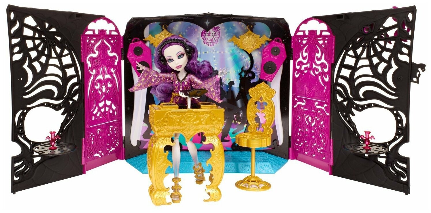 Набор Monster High 13 желаний Спектра Вондергейст с диджейской установкой, 27 см, Y7720