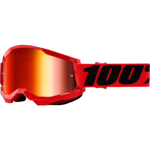 Очки 100% Strata 2 Goggle Red / Mirror Red Lens (50421-251-03)