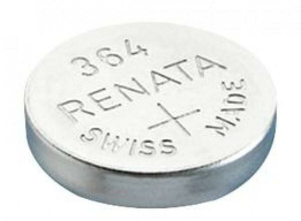 Часовая батарейка Renata 364 1.55V (SR621SW) , 1шт.