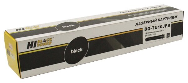 Тонер-картридж Hi-Black (HB-DQ-TU10JPB) для Panasonic DP-1520/1820/8016P/8020E, 10K