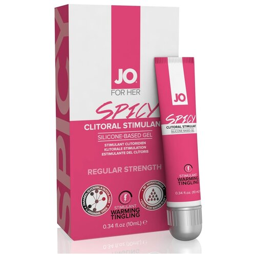 Возбуждающий гель для клитора сильного действия JO SPICY CLITORAL GEL - 10 мл. (30376)