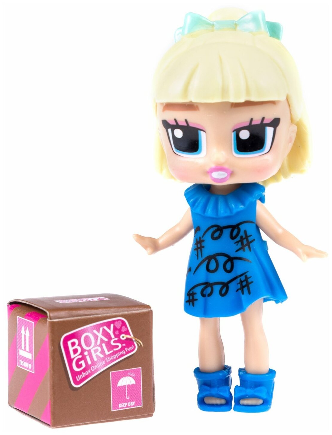 Кукла "Boxy Girls MINI" (8 см, с аксессуарами) 1toy - фото №3