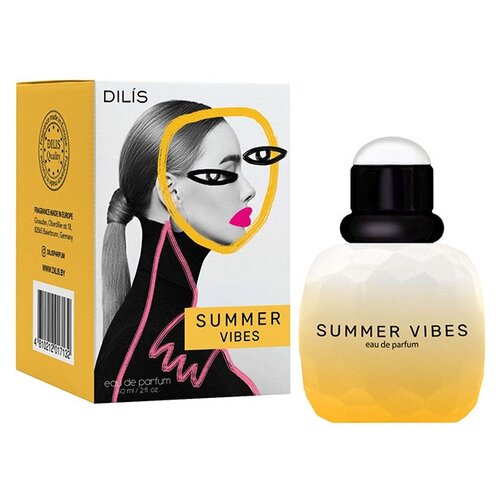 Dilis Parfum Женский Summer Vibes Парфюмированная вода (edp) 60мл парфюмерная вода dilis lost paradise candy passion 60 мл