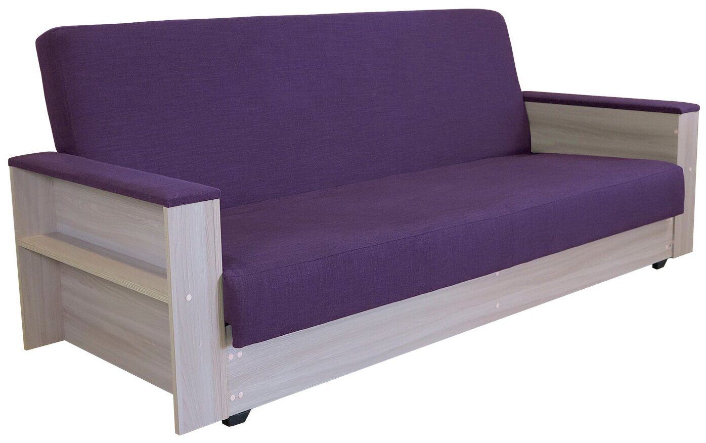 Диван кровать Бруно Ясень фиолетовый